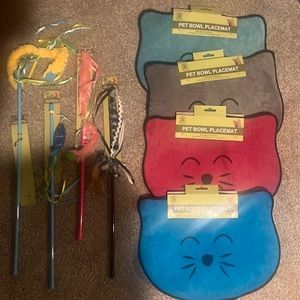 Cat toy bundle with free placemats